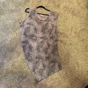 Asymmetrical gray tshirt dress. SIZE M/L.